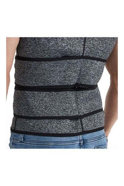 HALAMODO Men's Sports Abdomen Corset