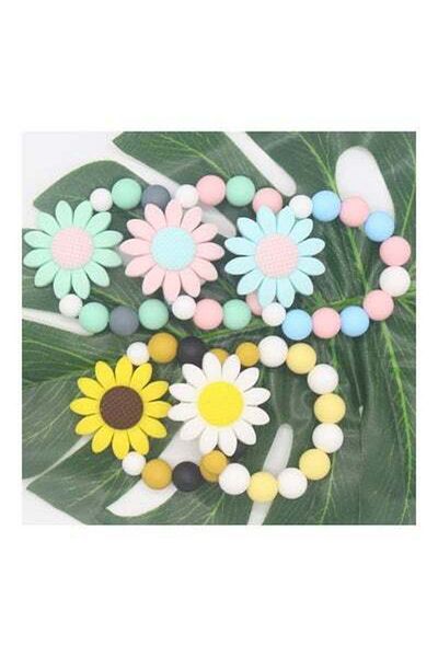 HALAMODO Beads Sunflower Bracelet Teether