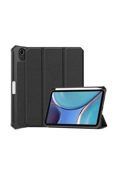 HALAMODO Clamshell Style TPU Protective Tablet 8.4” Case With Pen Slot for 2021 iPad Mini 6 ,Black