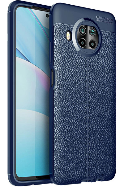 NewFace غطاء حماية لهاتف Xiaomi Mi 10T Lite بتركيز تلقائي - أزرق داكن SPTGL