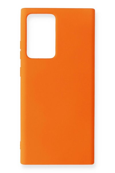 New Face Galaxy Note 20 Ultra Compatible Case Nano Inside Velvet Silicone - O...