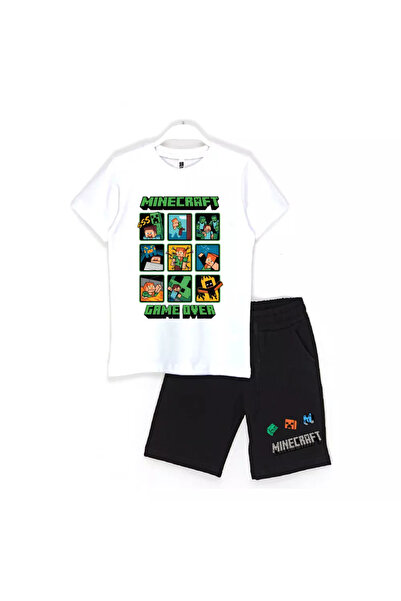 Built By Crazy Гірничий Game Over Дитячий шорти