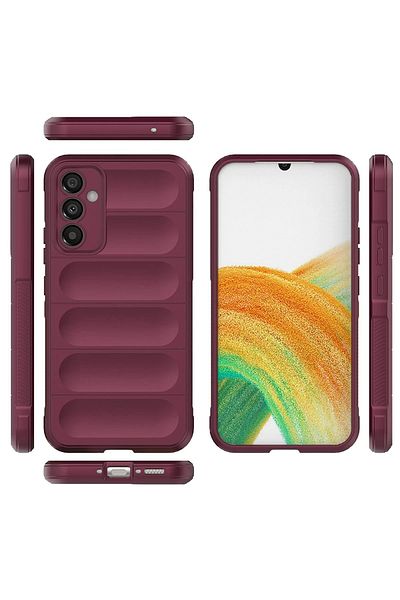 NewFace Samsung Galaxy A05S Case Optimum Silicone - Burgundy Drstr
