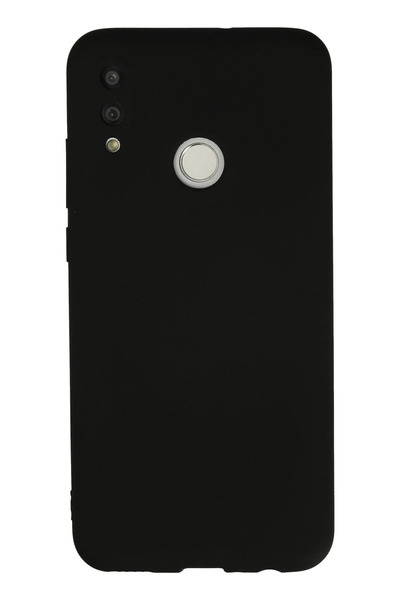 NewFace حافظة هواوي بي سمارت 2019 نانو من الداخل سيليكون مخملي - أسود 1495523709