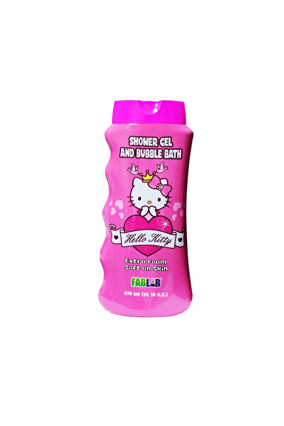 Johnson نيكلوديون شاور جل وفقاعات استحمام هيلو كيتي - 475 مل