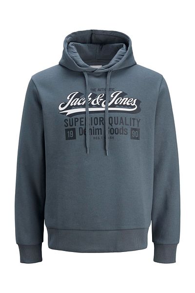 Jack & Jones Plus Kapuzenpullover Plus Size Logo Kapuzenpullover