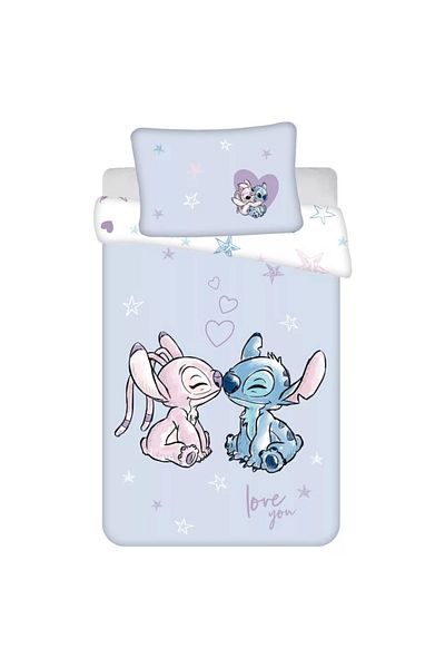 Stitch 2-piece bed linen set, Duvet cover, 100x135 cm, pillowcase, 40x60 cm, Multicolor, Stitch