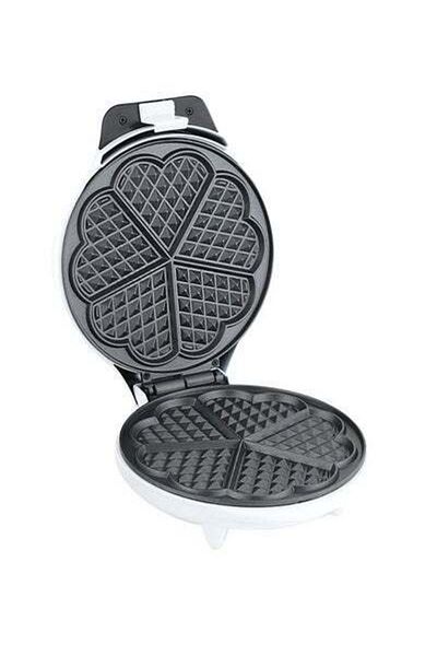 HALAMODO Electric Waffle Maker 1000 W JN1362 White