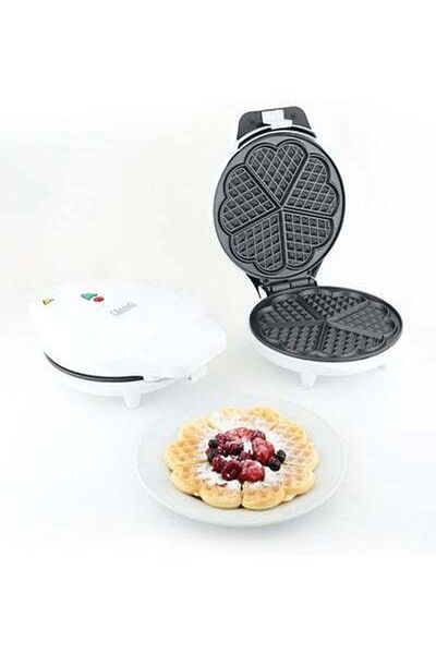 HALAMODO Electric Waffle Maker 1000 W JN1362 White