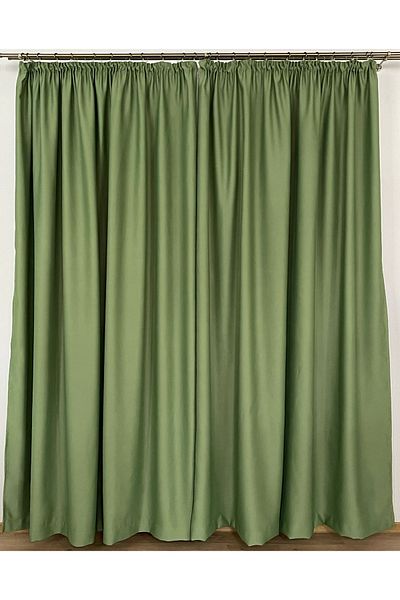 Liz Line Set doua draperii blackout, forest, "Monocrom Signature" by Liz Line, cu rejansa 2x400x245 DR134