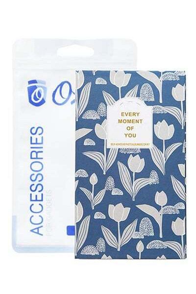 HALAMODO 84 Pockets Mini Photo Album For Fujifilm Instax Cameras Dark Blue