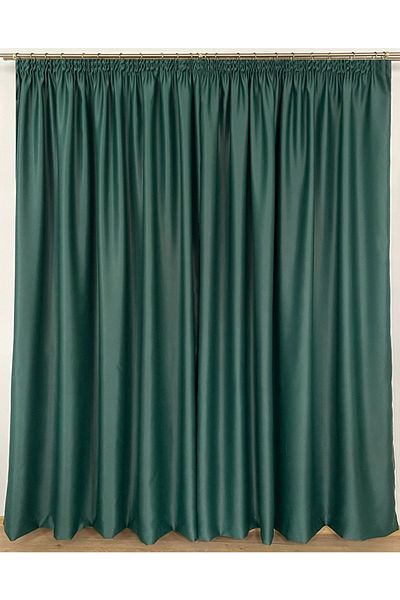 Liz Line Set doua draperii blackout, emerald, "Monocrom Signature" by Liz Line, cu rejansa 2x200x245 DR102