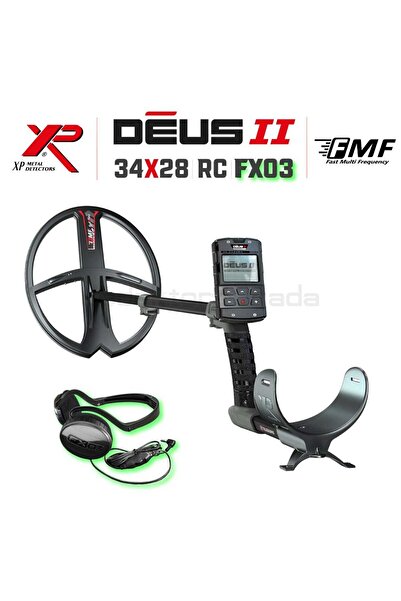 Genel Markalar Deus 2 Dedektör - 34x28cm FMF Başlık, Ana Kontrol Ünitesi, FX03 Kulaklık
