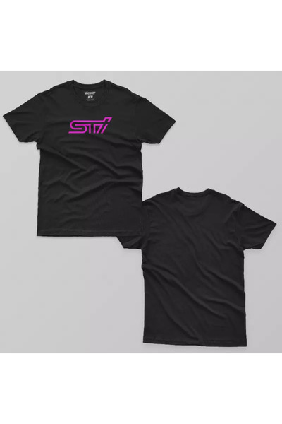 Crazy Subaru Sti Логотип Чоловіча футболка