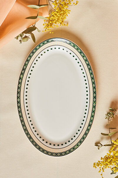 Karaca Melda Kayık Tabak 30 Cm