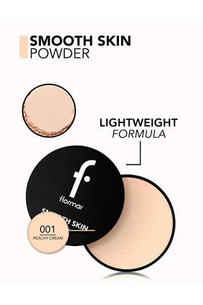 Flormar SMOOTH SKIN POWDER CPW-001 PEACHY CREAM