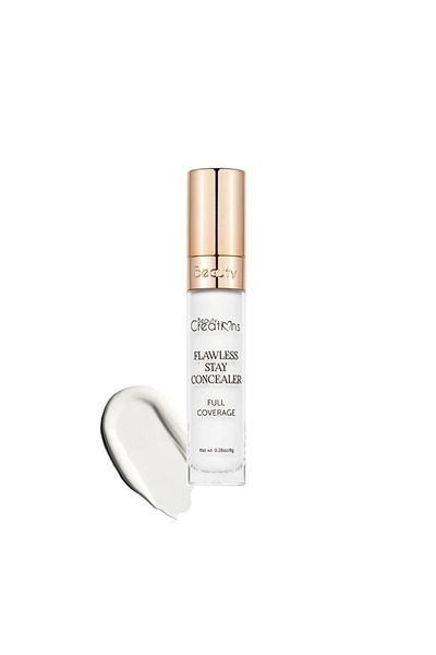 Beauty Creations Concealer with high coverage and long-lasting Beauty Creations Flawless Stay Concealer CW White, 8g