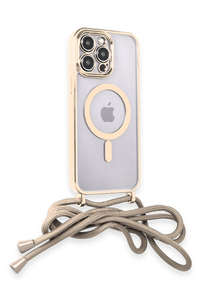 cepmoda iPhonE "13 PRO" – DiVO Taşıma iP Askılı Lazer Magsafe Silikon Telefon...