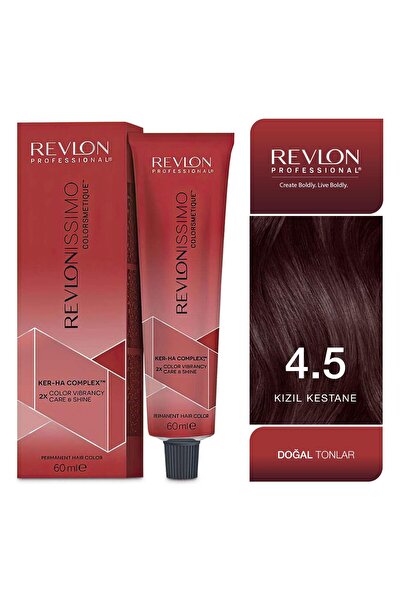 Revlon Professional Revlonissimo Colorsmetique™ CC 4.5 Maun Koyu Kahve Kalıcı...
