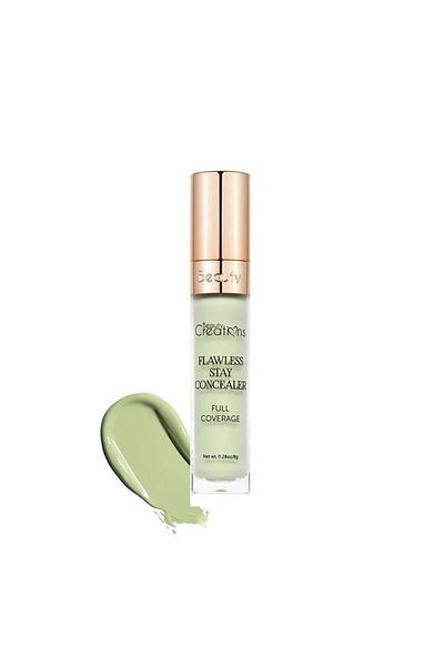 Beauty Creations Corector cu acoperire ridicată și efect de lungă durată Beauty Creations Flawless Stay Concealer CG Green, 8g