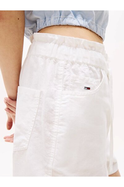 Tommy Jeans Ommy jeans Kadın Yale blue Pamuk‑keten Şort