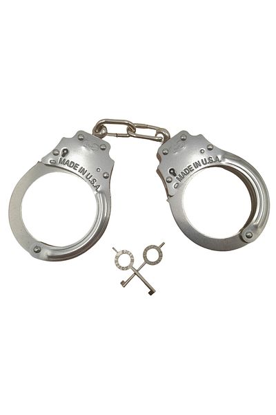 Depox Cătușe cu lanț, Tight Lock, oțel inoxidabil, 26,5 cm, husă tactică inclusă