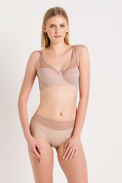 Magic Form Wide Brim High Waist Tulle Women Hipster Panties