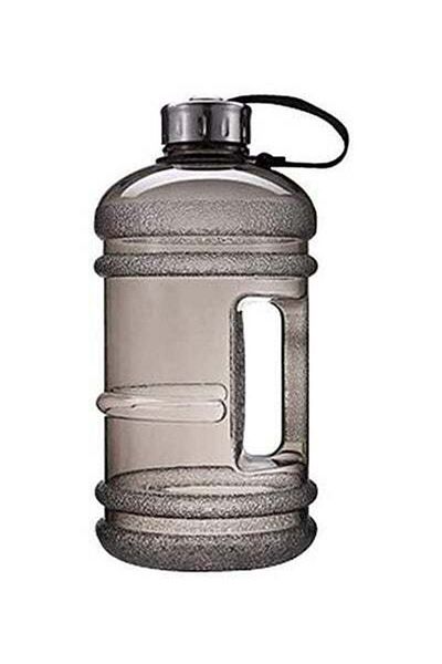 HALAMODO Outdoor Sports Water Bottle Black 2.2L