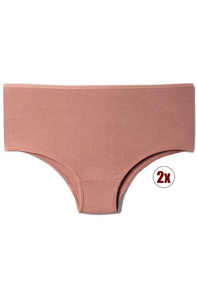Lolitam Women's High Waist Cotton Lycra 5-Piece Panties