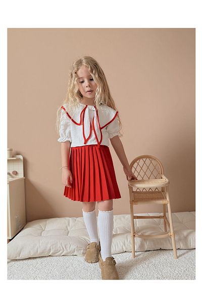 My Kids Wear Stylish Girl's Bottom and Top Set