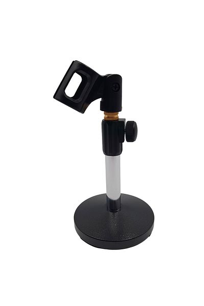 Depox Professional microphone stand, Sound Helper, metal, 33 cm, black