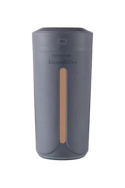 HALAMODO Ultrasonic Mini Air Humidifier With 7 Colour Changing Lamp Grey