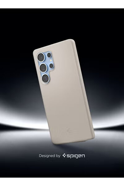 Spigen Spigen Silicone Fit MagFit for Samsung Galaxy S25 ULTRA case cover - Natural Titanium