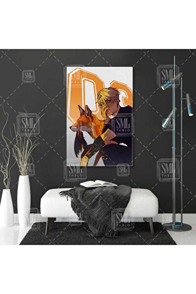 SML TABLO All For The Game Serisi Neil Josten Kitap Karakteri Dikey Kanvas Tablo