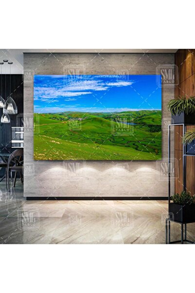 SML TABLO Ordu Perşembe Aybastı Yaylası Doğa Manzara Yatay Kanvas Tablo