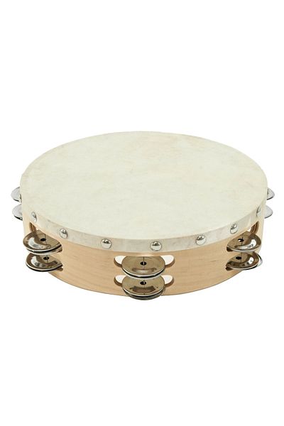 Depox Double tambourine, Oriental Mix, wood, canvas, beige