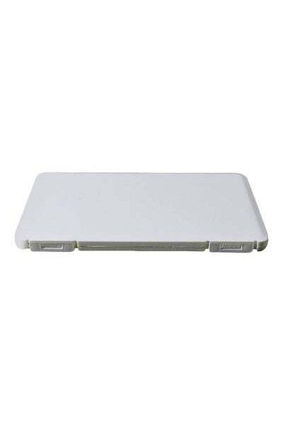 HALAMODO Portable Mask Storage Box White 19x1.2x11cm