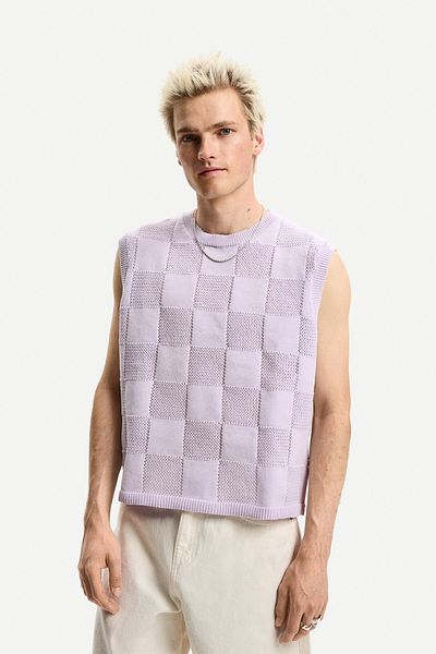 Bershka Boxy fit check vest