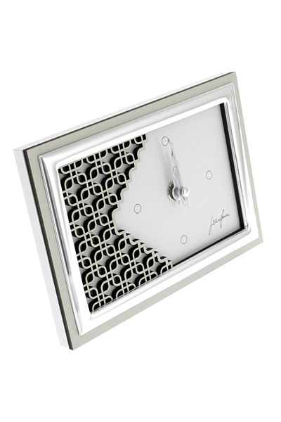 GiftExpress Silver Italian Pattern Watch