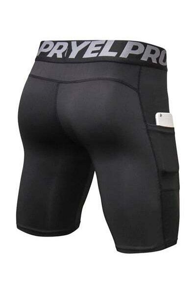 HALAMODO 3-Piece Compression Underwear Shorts L L