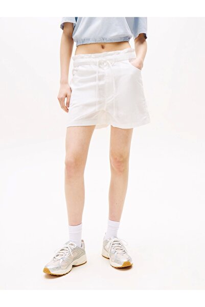 Tommy Jeans Ommy jeans Kadın Yale blue Pamuk‑keten Şort