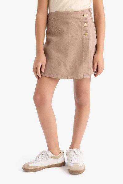 DeFacto New Season Girl's Gabardine Skirt