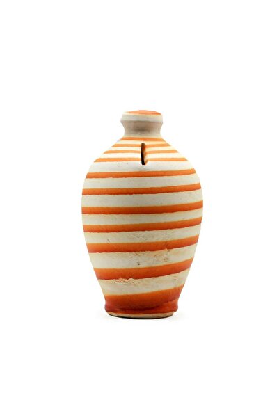 Pottery porcelain Clay Money Box - Small Size