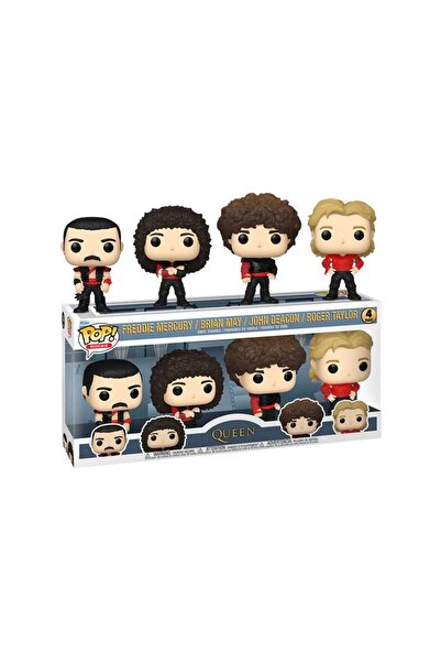 Funko Pop Rocks Quenn- Freddy Mercury, Brain May ,John Deacon, Roger Taylor