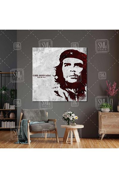 SML TABLO Τέχνη Che Guevara Αφηρημένη Ελευθερία Κομμισμός Τετράγωνος πίνακας σε καμβά