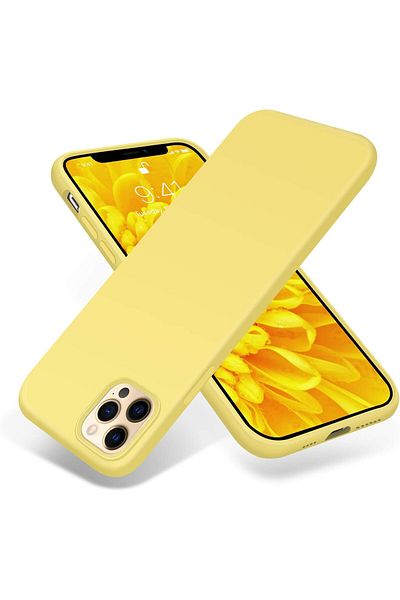 Generic Silicone Case Cover Compatible with iPhone 12 Pro Max , Ultra Slim Fit with Full Body Protection