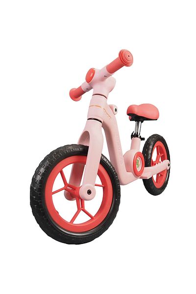 ACTION ONE Little Dino children's balance bike, 12 inches, pink