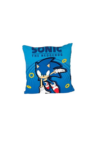Sonic Multicolored pillow, double-sided, diameter 38x38 cm, Sonic