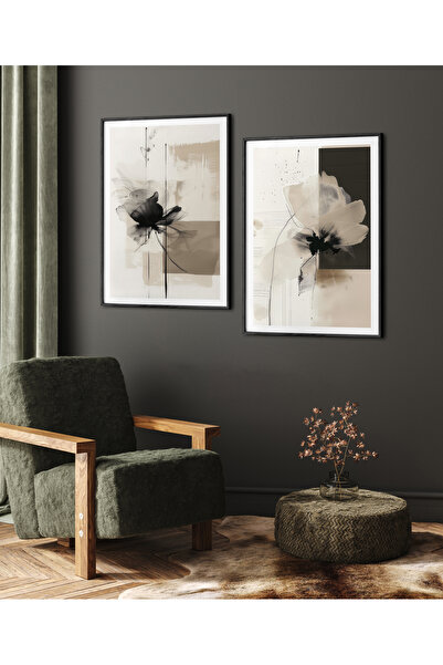 HOMEPACK Διπλό Ξύλινο Πλαίσιο Πίνακας Δύο Τεμάχια Αφίσα Διπλός Πίνακας400