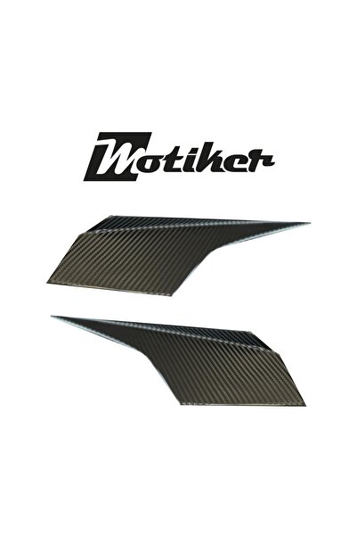Motiker Bajaj RS200 Yan Kuyruk Üst Karbon Sticker Etiket Modeli